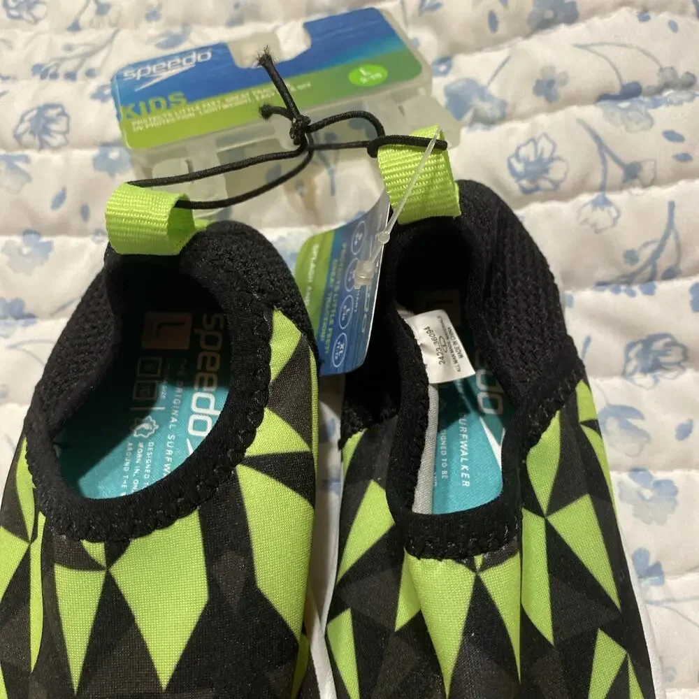 Speedo Splash and Sun Bootie Baby Water Shoes ~ Size Large 9-10 NEW Toddler